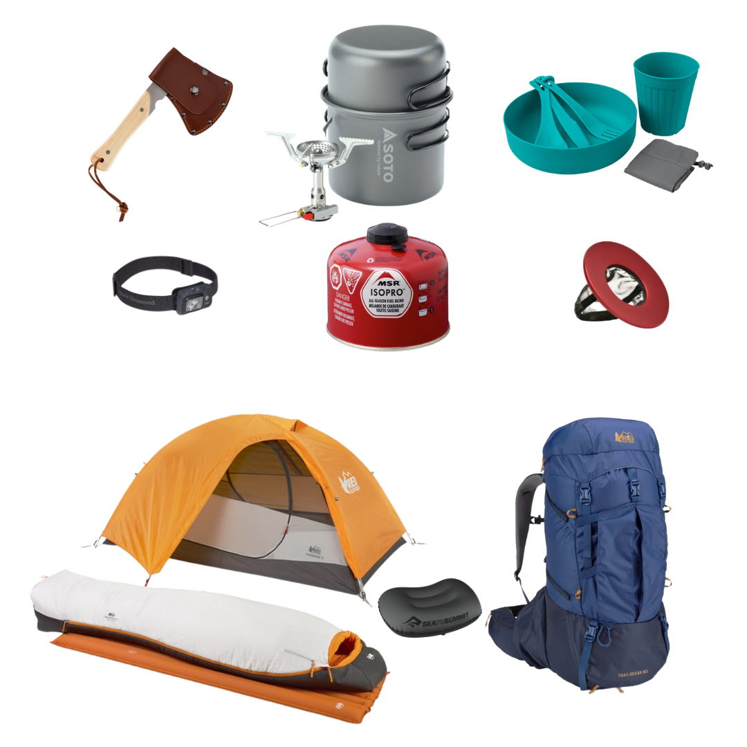 Backpacking Full Package – Camp Rentique