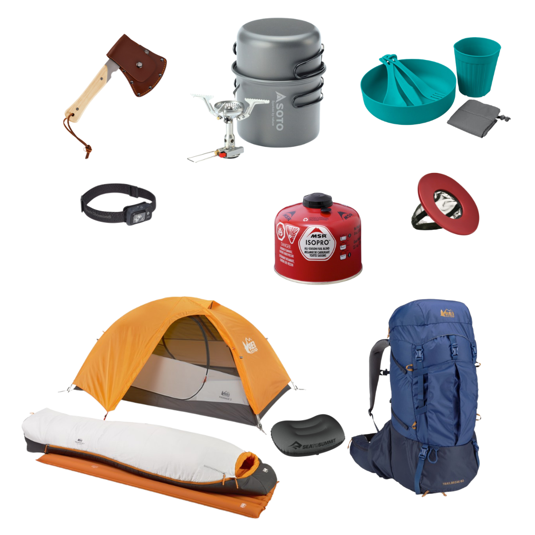 Bag Backpacking Tent Packed Packing Tent In Backpack Strapping