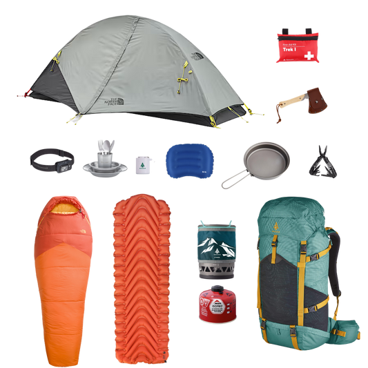 Backpacking Complete Package for 1