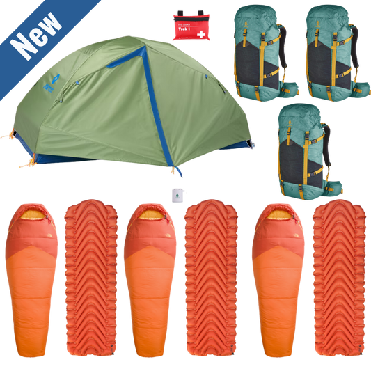 Backpacking Essential Package for 3