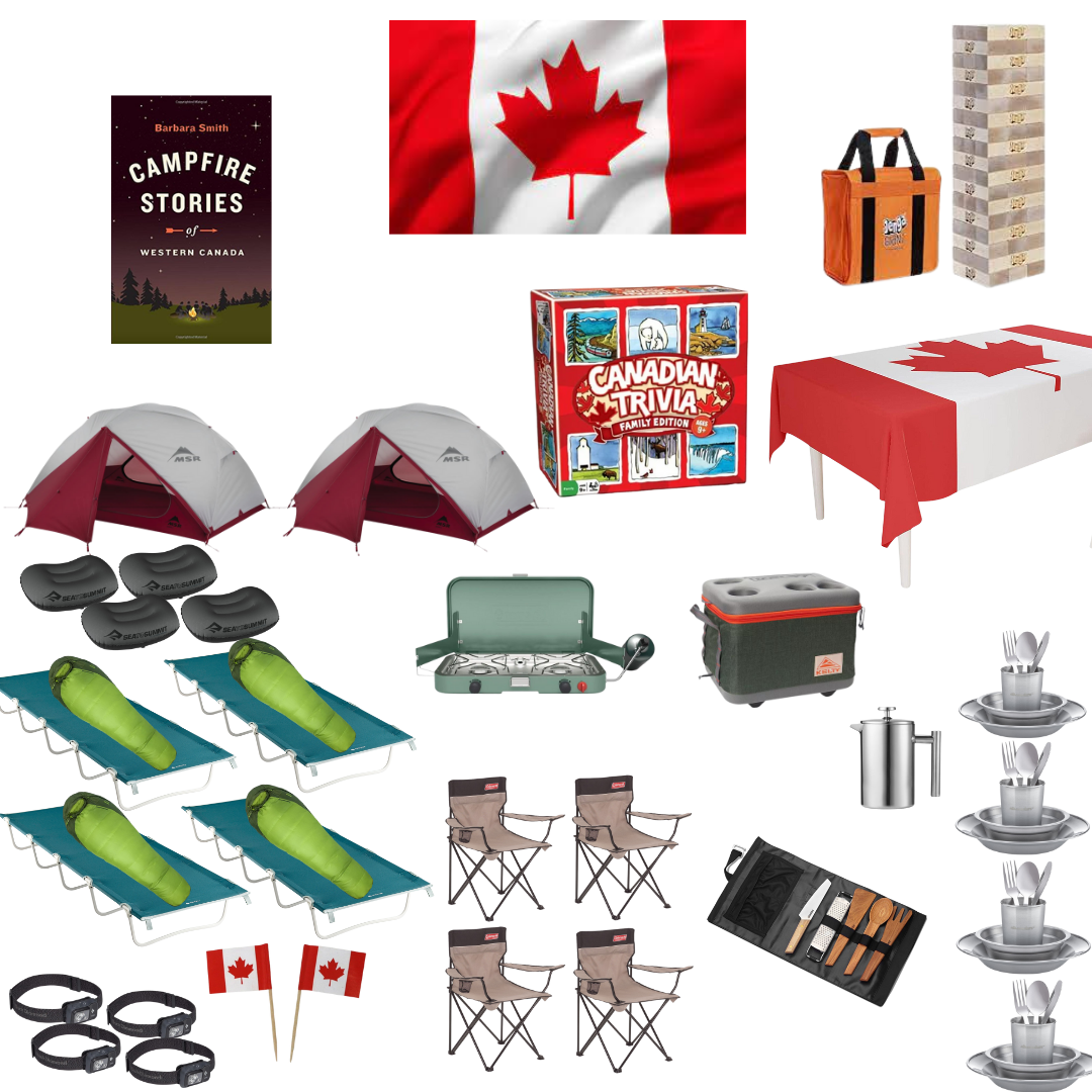 Eh-scape: Great Canadian Camping for Four (Boots and Hearts Edition)