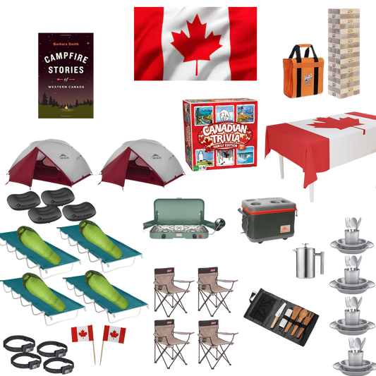 Eh-scape: Great Canadian Camping for Four (All Your Friends Fest Edition)