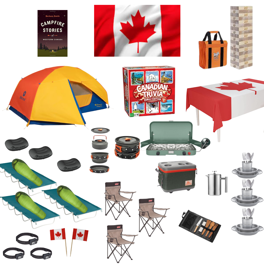 Eh-scape: Great Canadian Camping for Three (Boots and Hearts Edition)