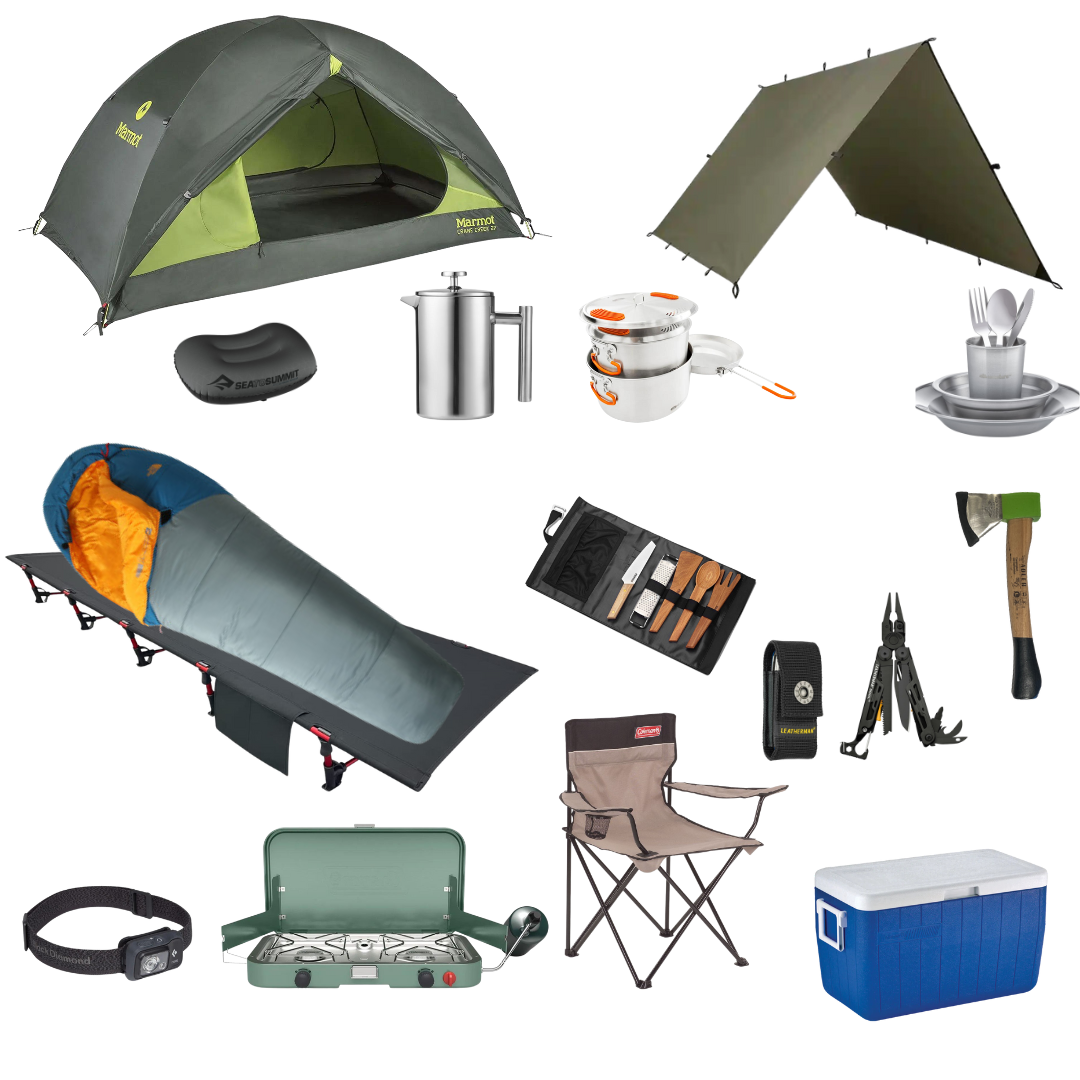 Camping Package for One (Spring Edition)