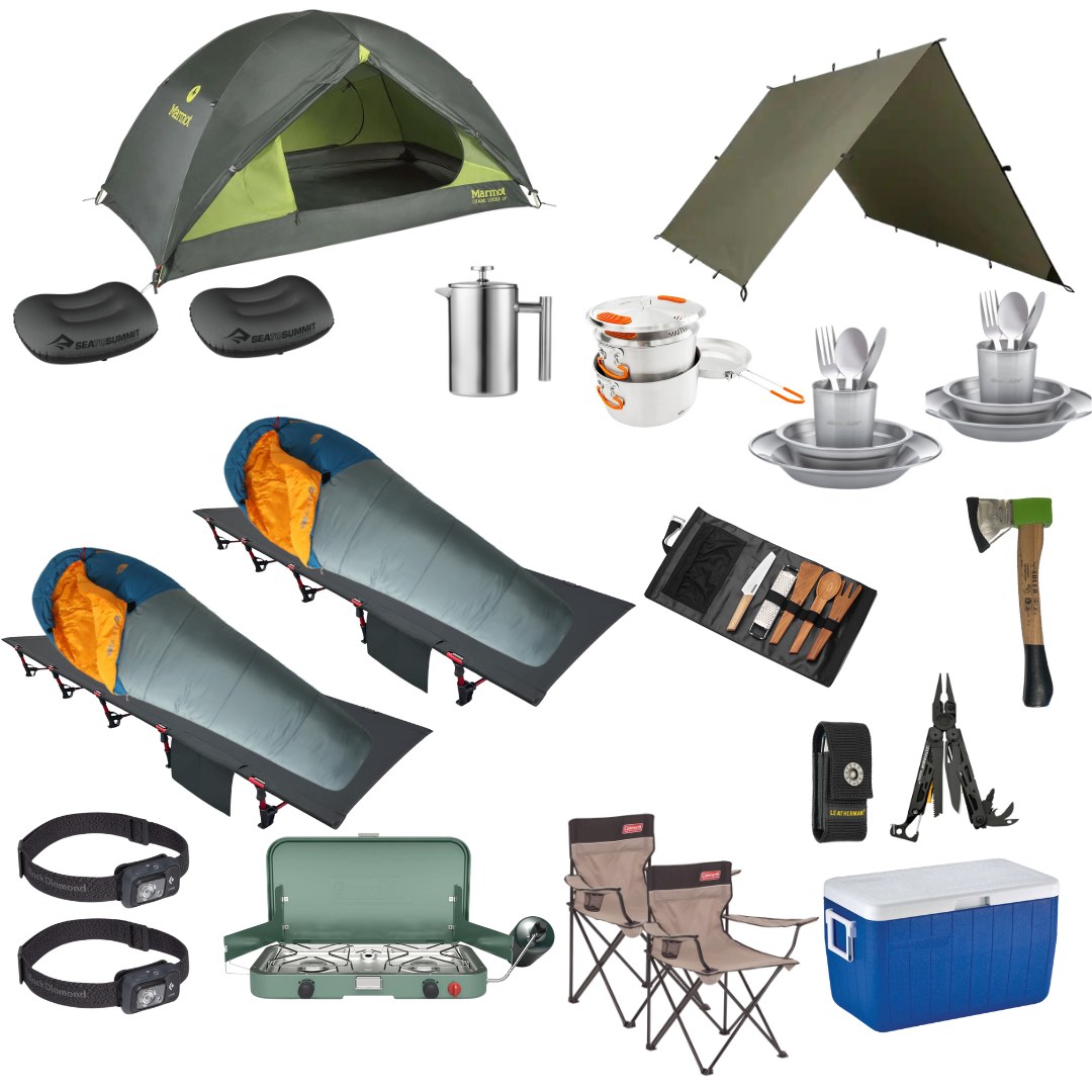 Camping Package for Two (Spring/Fall Edition)