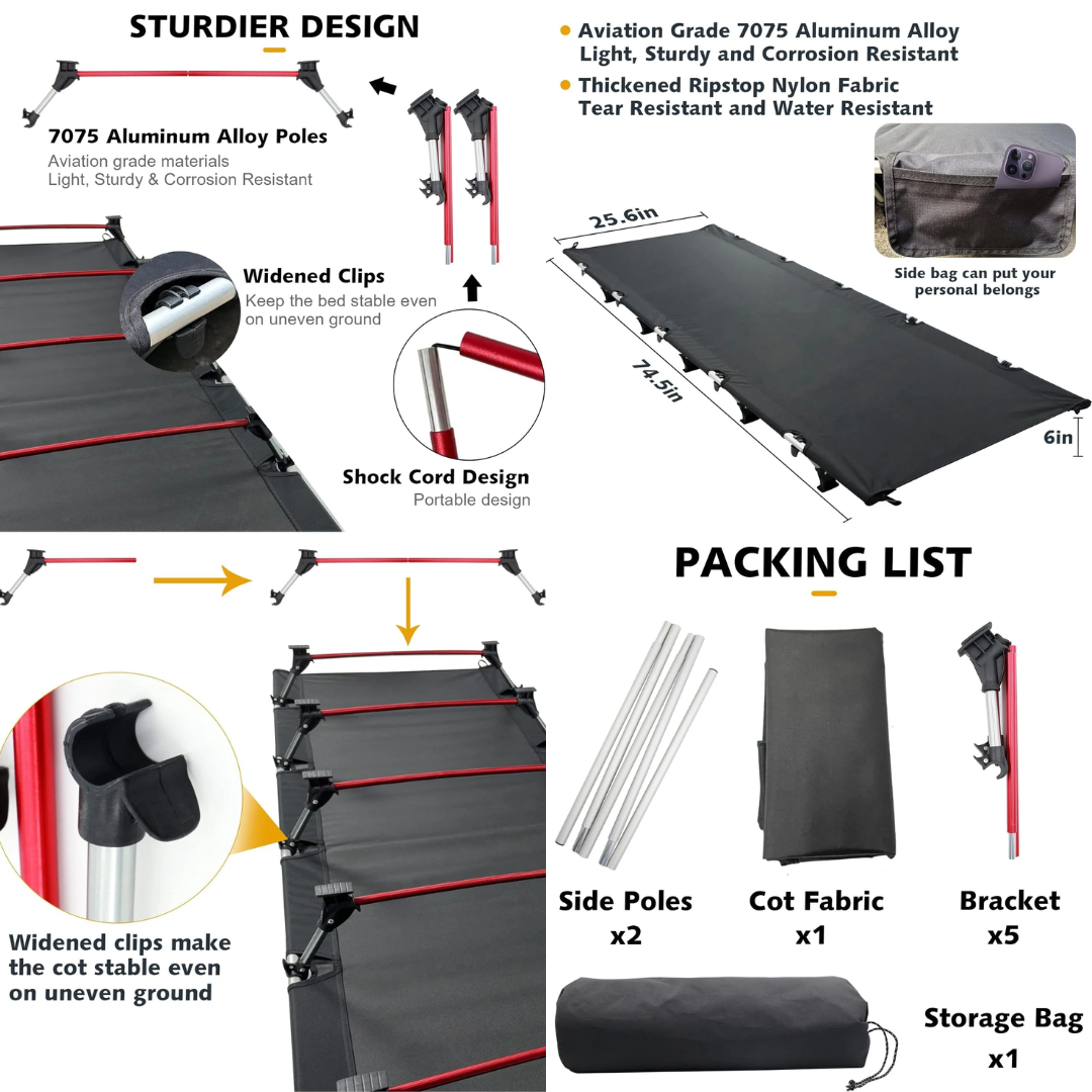 Camping Essential Package for 1 - Spring Edition