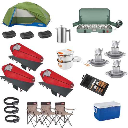 Camping Package for Three (All Your Friends Fest Edition)
