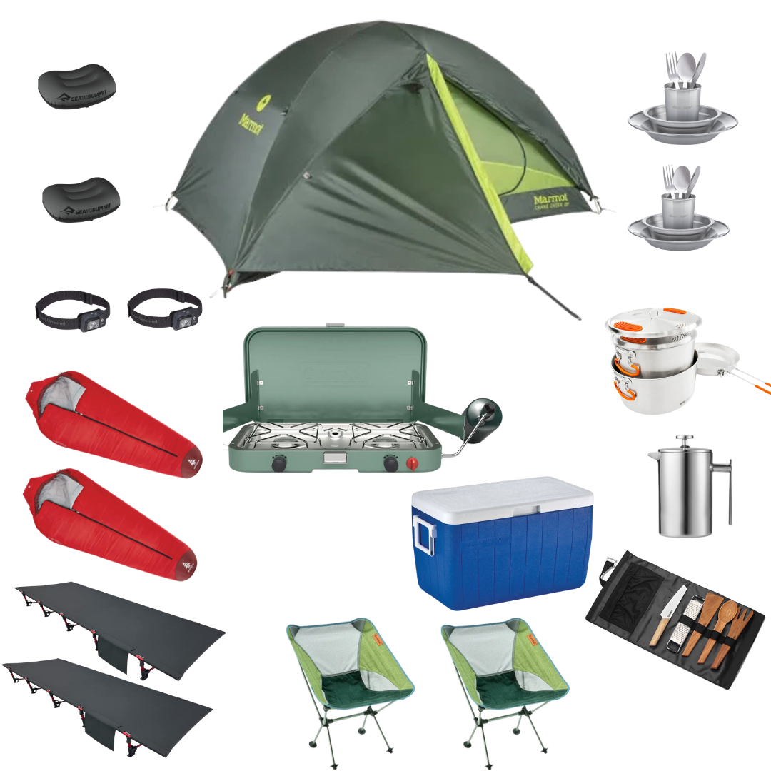 Camping Package for Two (Boots and Hearts Edition)