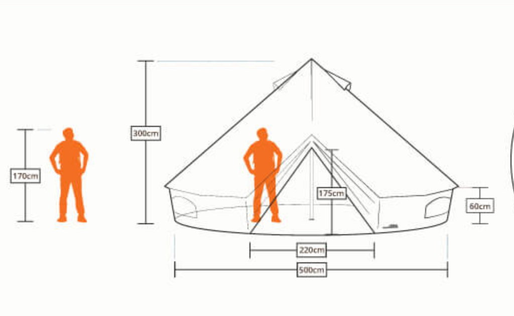 Glamping Canvas Tent