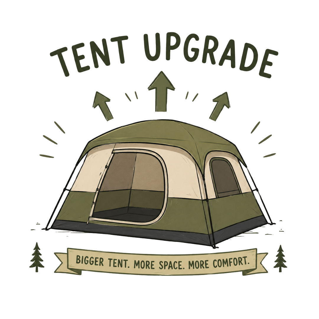 Tent Size Upgrade