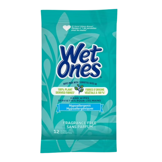 Plant-Based Hand Wipes (12 Wipes)