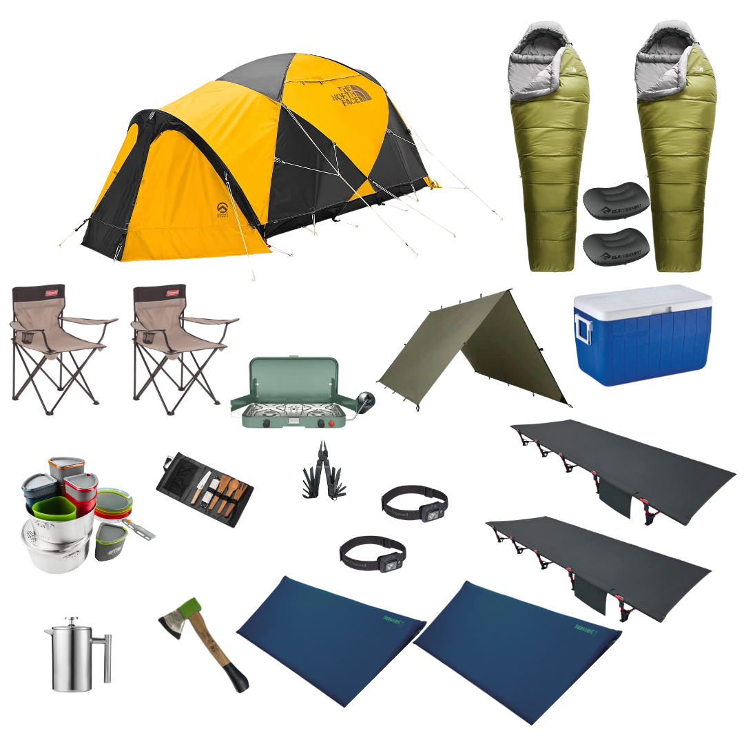 Winter Full Camping Package for Two