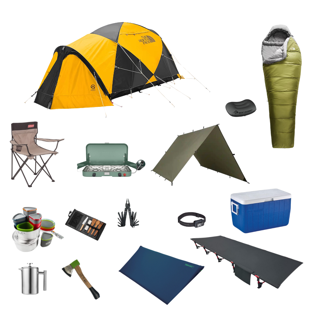 Winter Full Camping Package for One