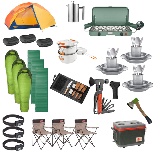 Camping Package for Three (Summer Edition)
