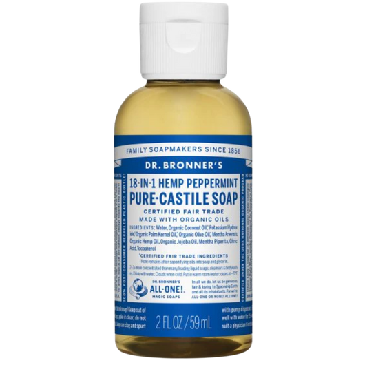 Dr. Bronner's 18-in-1 Soap: Your All-in-One Soap, Shampoo, Body Wash, Dish Cleaner, Toothpaste and more