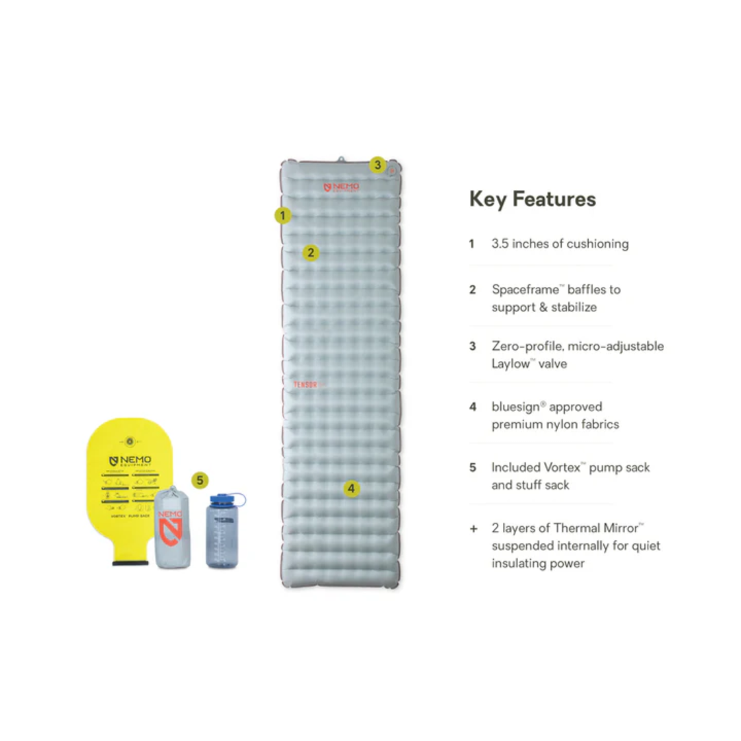 Nemo Tensor All-Season Ultralight Insulated Sleeping Pad