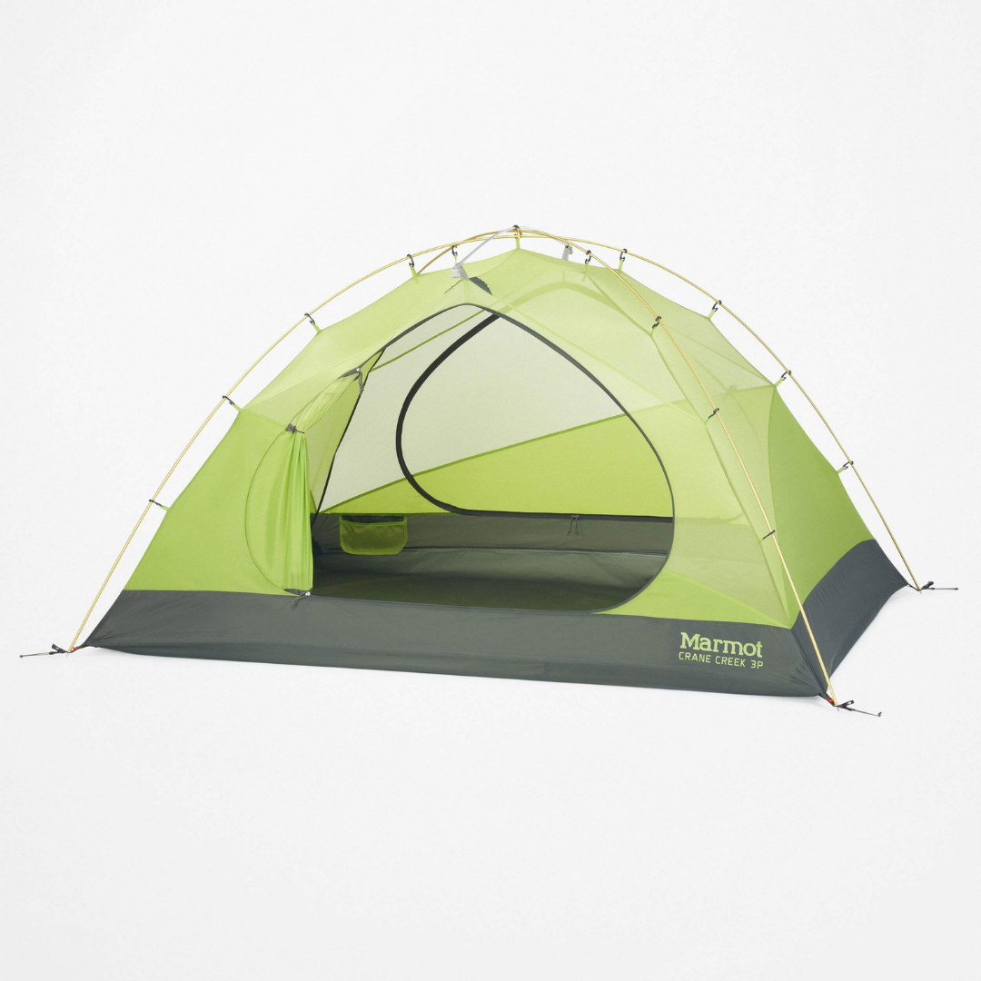 marmot 5 person tent Camping Complete Package for 5 with 2 Tents