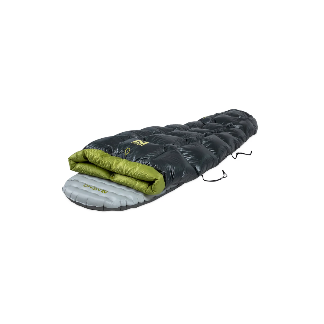 Nemo Pulse Endless Promise Ultralight Backpacking Sleeping Bag & Pad