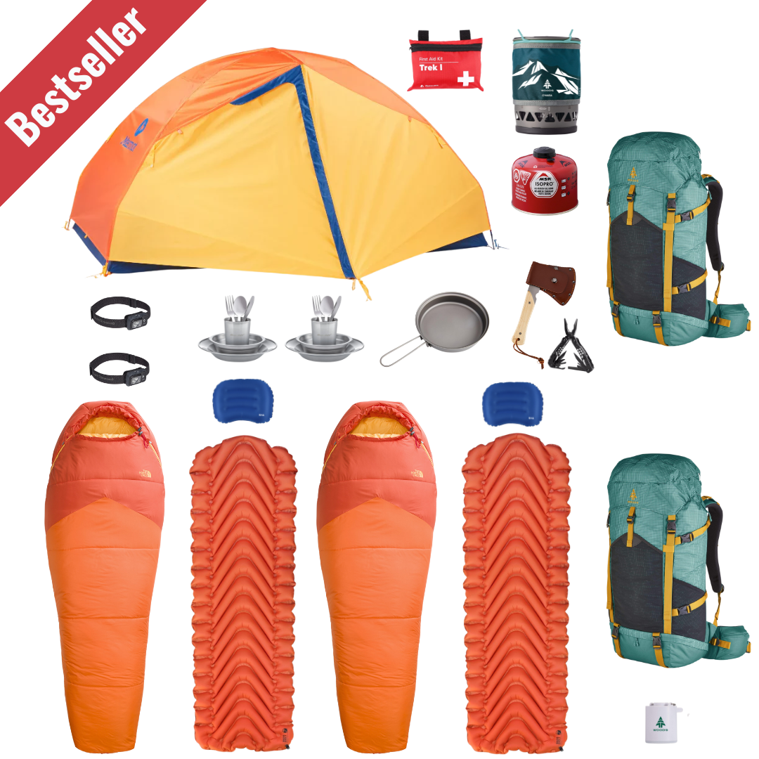 Backpacking Complete Package for 2