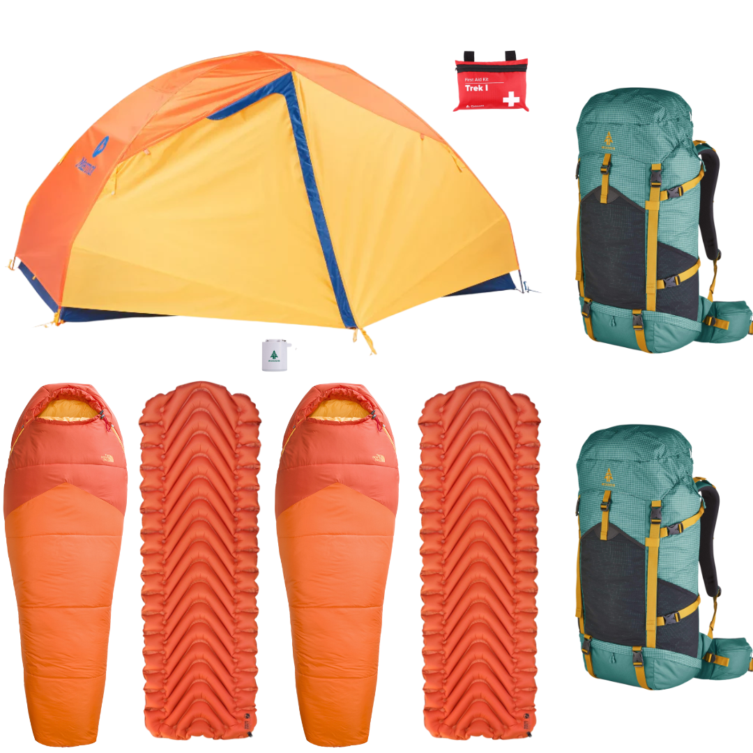 Backpacking Essential Package for 2