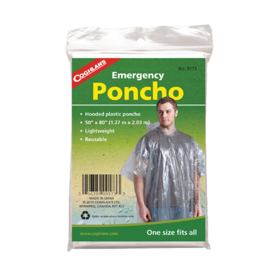 Rain and Emergency Poncho – Stay Dry Anywhere