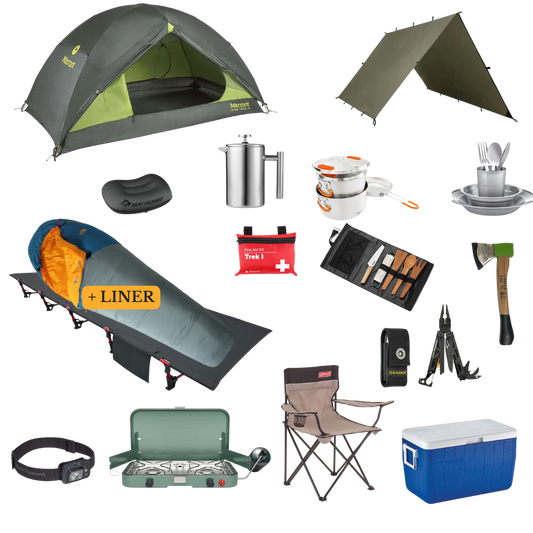Camping Complete Package for 1 - Spring Edition