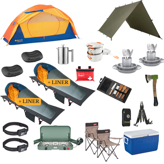 Camping Complete Package for 2 - Spring Edition