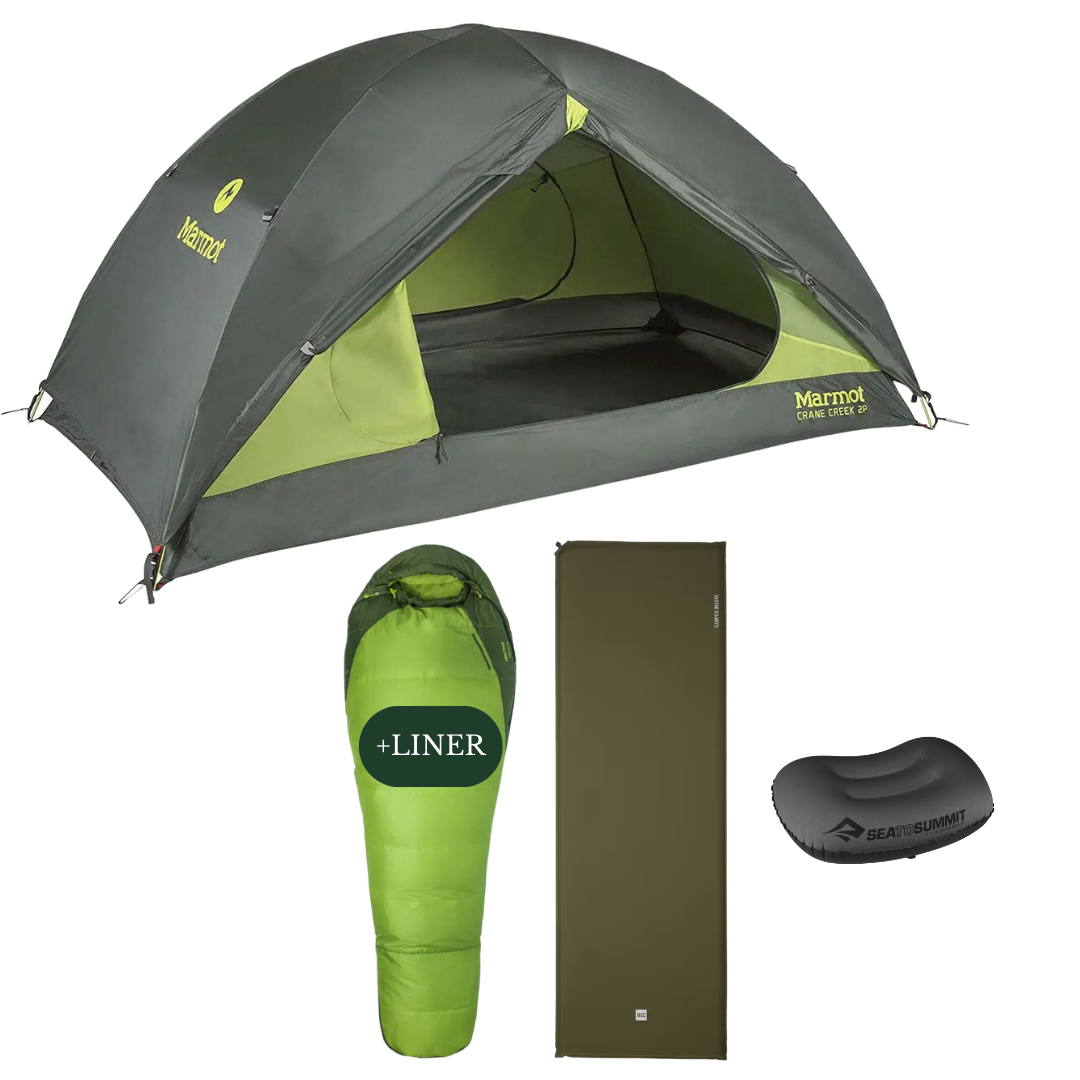 Camping Essential Package for 1 - Summer Edition