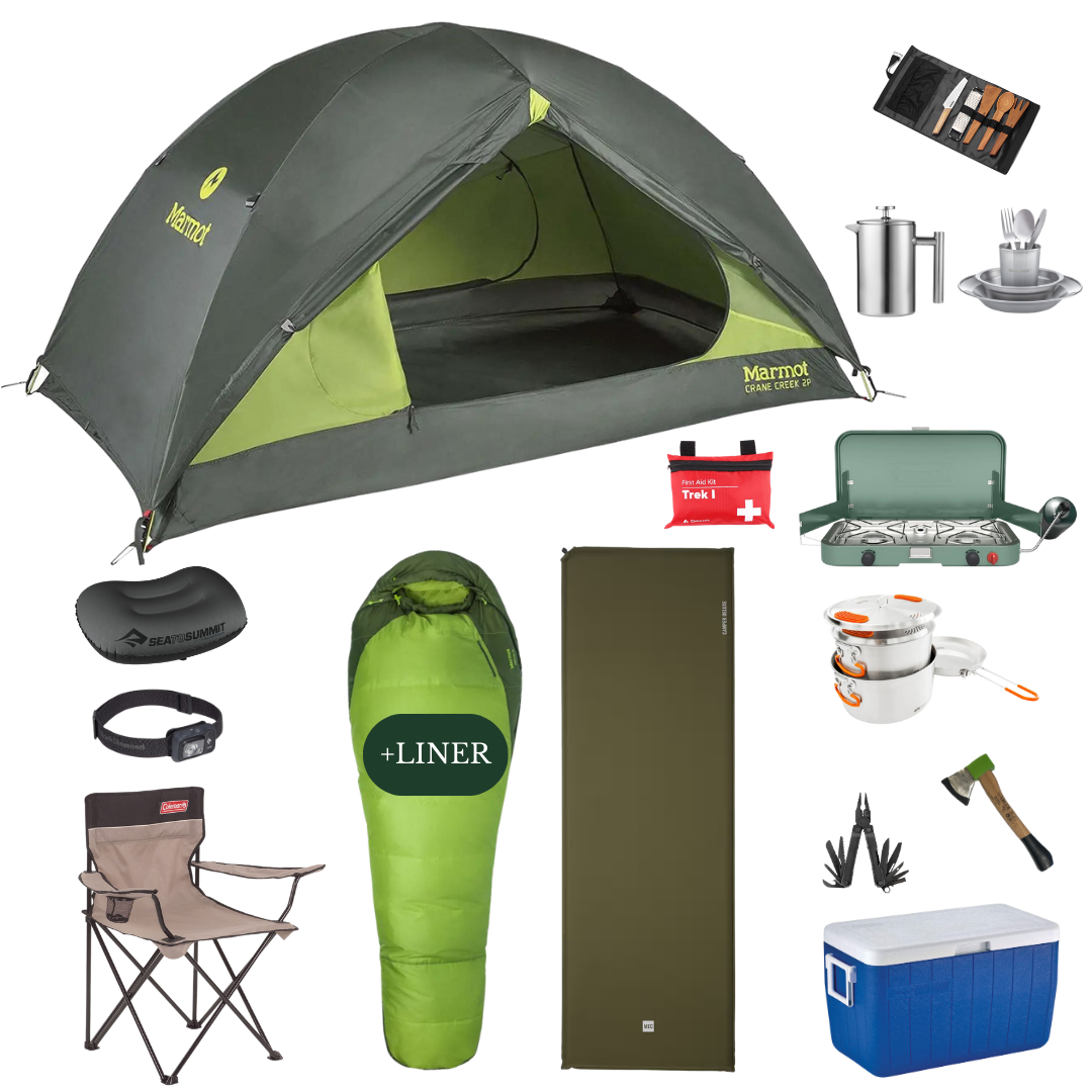 Camping Complete Package for 1 - Summer Edition