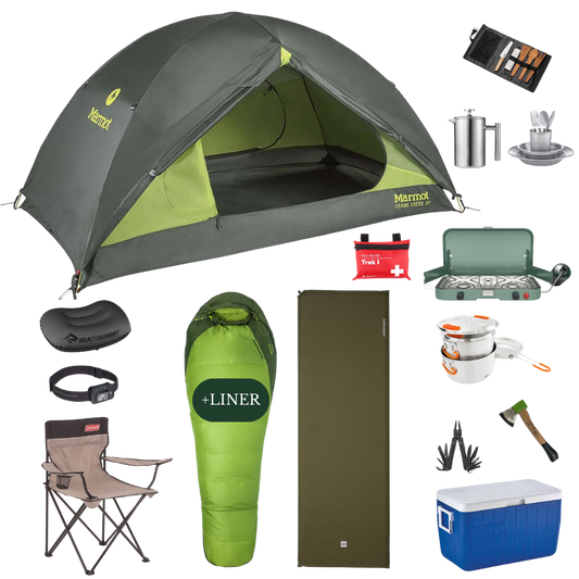 Camping Complete Package for 1 - Summer Edition