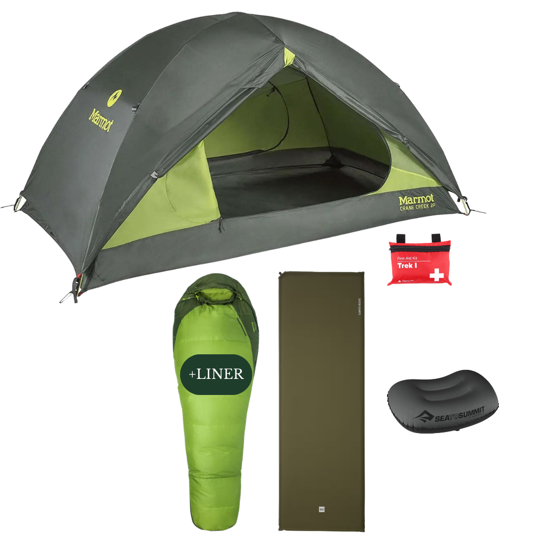 Camping Essential Package for 1 - Summer Edition