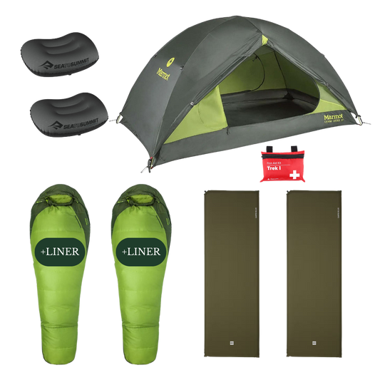 Camping Essential Package for 2 - Summer Edition