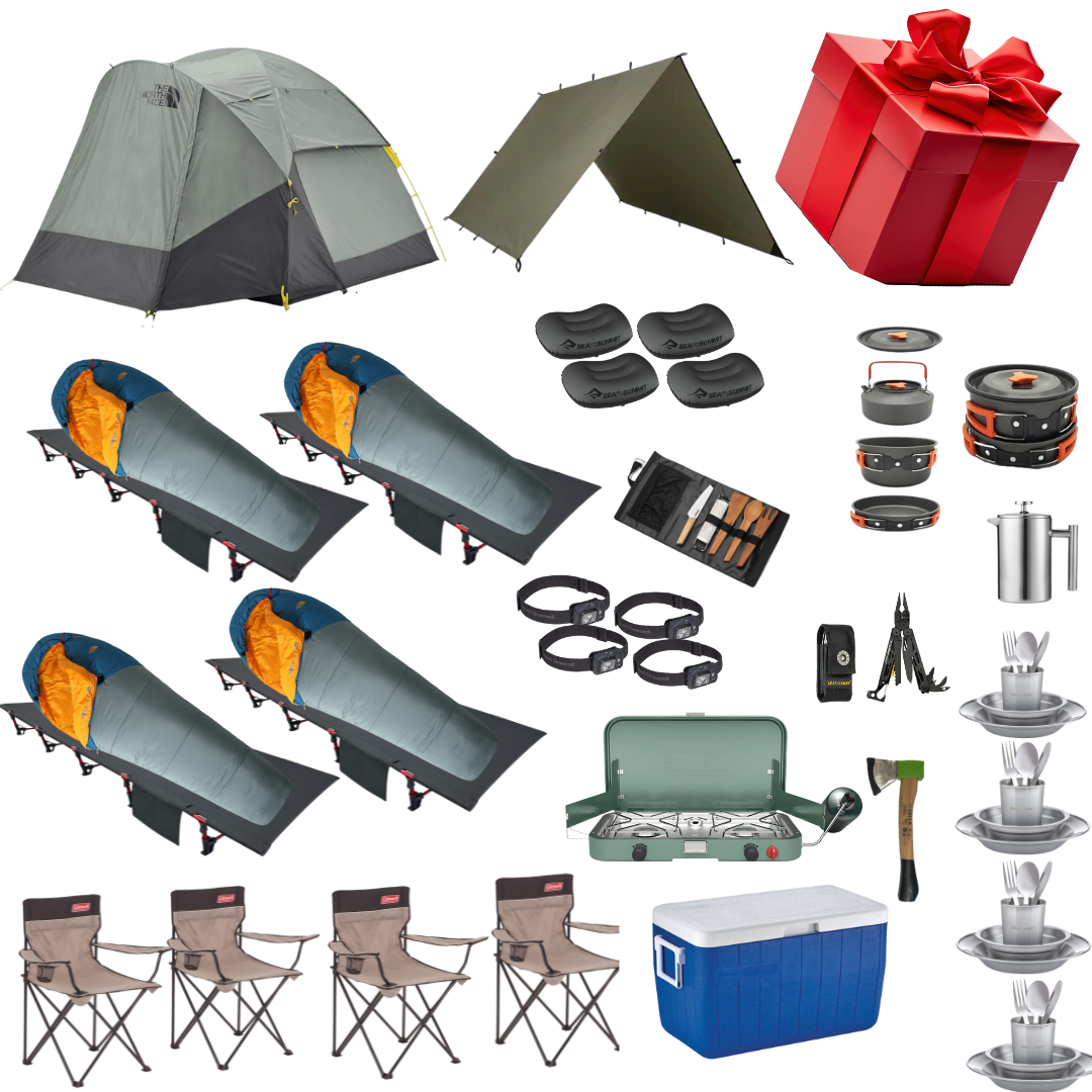 The Family Explorer Experience - Camping Gift for 4