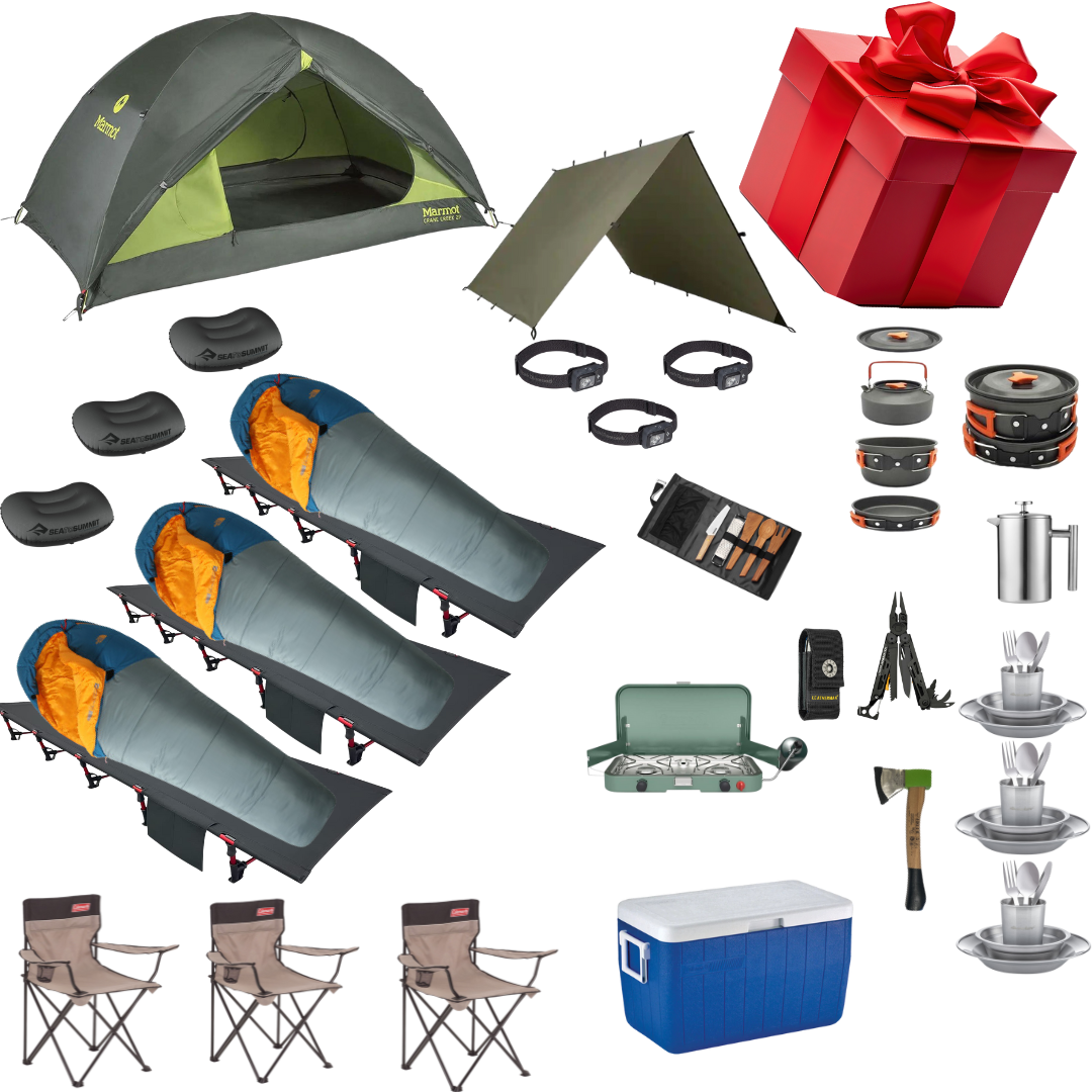 The First Family Experience — Camping Gift for 3