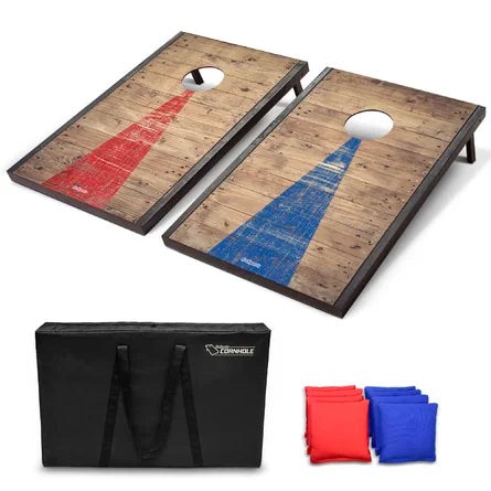 Classic Cornhole Board Game with Carrying Case