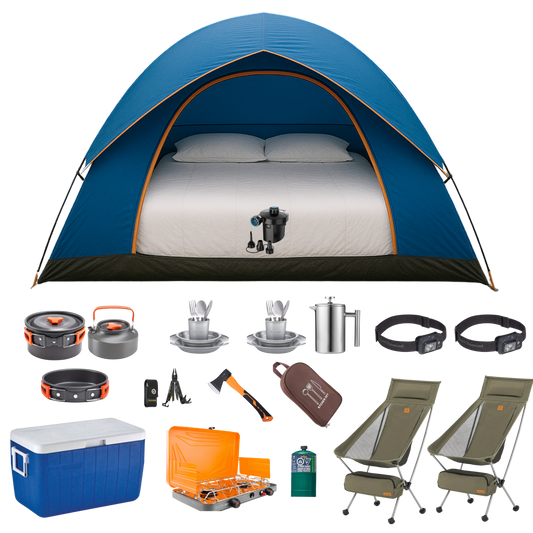 Deluxe Camping Complete Package for 2 - Three-Season
