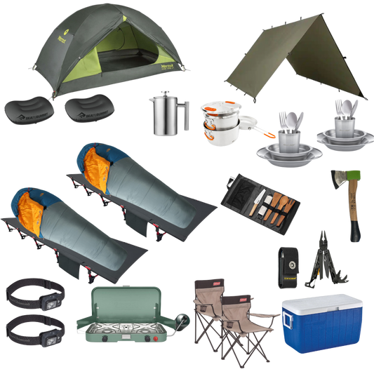 Tent and equipment packages deals