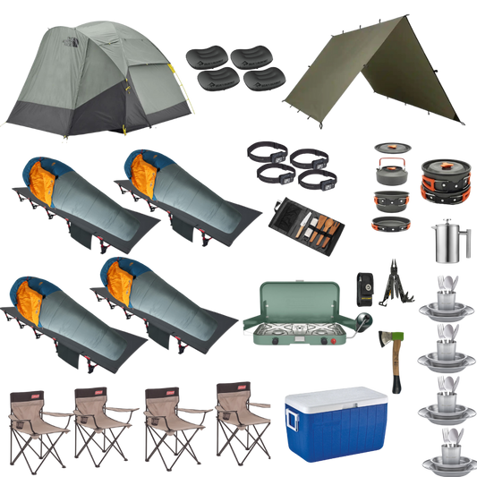 Camping Package for Four (Spring Edition)