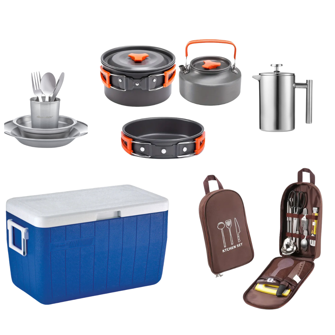 Complete Deluxe Camping Package For 2