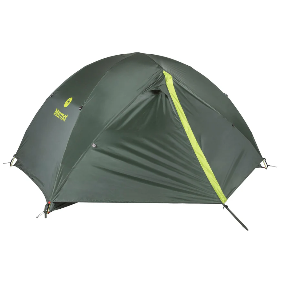 Green camping tent Marmot Crane 2