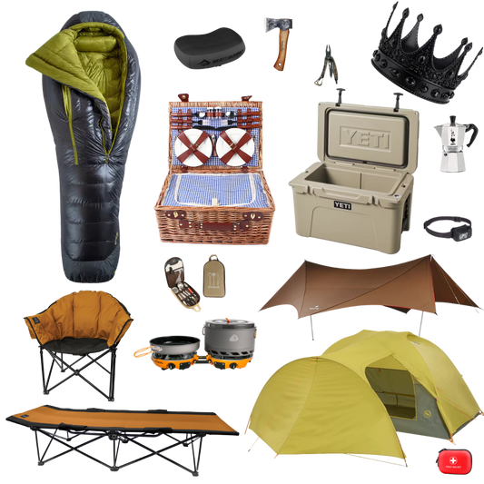 Royal Camping Package for 1 - Three-Season