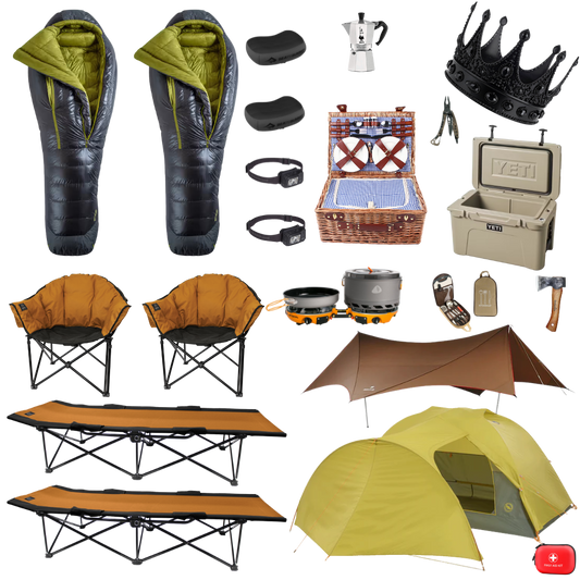 Royal Camping Package for 2 - Three-Season