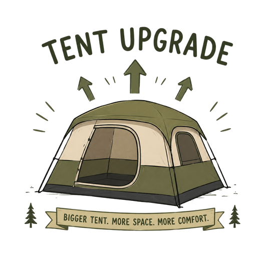 Tent Size Upgrade