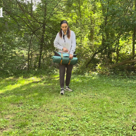 Video Demonstrating Complete Fall Camping Package for Five with Two Tents